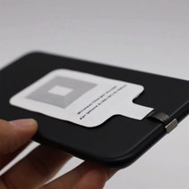 스톤루프 무선충전 리시버 마이크로 5핀 라이트닝 8핀 타입c type-c 무선충전기용 수신패치, 1개