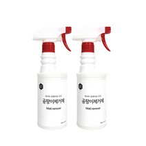 생활의정석 곰팡이 제거제 500ml 본품, 2개