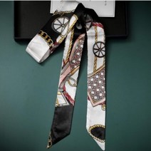 [1+1] 유럽감성 우아한 인기선물 얇은 고급 쁘띠 스카프