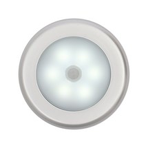동작감지 원형 LED 무선 센서등 모선센서 무선등