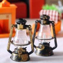 램프 엔틱 모형 초롱불 캠핑 미니 레트로 전등 소품