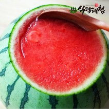 식탐대첩 국내산 프리미엄 애플수박 2통 2.2kg내외, 없음