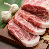 국내산 한돈 목살 2kg 통으로(벌크), 썰어서(1.2~2), 1개