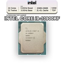 인텔 코어 i9-13900KF i9 3.0 GHz 24 스레드 CPU 프로세서 10NM =, 한개옵션0