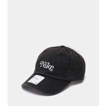 나이키 나이키 골프 헤리티지86 워시드 솔리드 캡 DH1637-010 U NK H86 WASHED SOLID CAP, 단일사이즈
