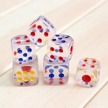 아크릴 6p 투명 육면체 주사위게임 학습교구 정육면체주사위 다면체주사위 테이블게임 아크릴주사위 주사위, 상세페이지 참조, 상세페이지 참조