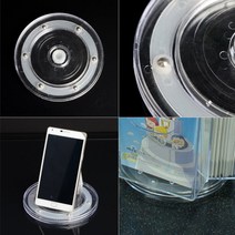 회전원판 회전받침대 회전진열대 회전원판 진열대, 투명 - 소