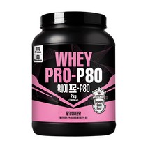 [게릴라특가] 웨이프로P80 딸기쉐이크맛 2kg, 단품, 단품
