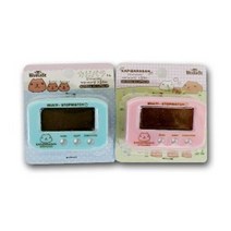 카비바라상 스톱워치 백라이트 가능, 핑크