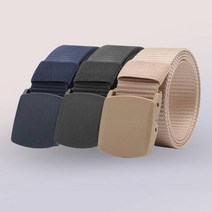 패브릭 남성 캐쥬얼 캔버스 버클 벨트 120cm DD-11331