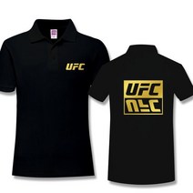UFC 카라 반팔 티셔츠 커플 MMA 주짓수 남자 격투기 머슬핏