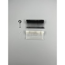 행거택핀 투명 (15 25 50m/m) 양말 걸이 후크 후크택핀 초특가, 15m/m