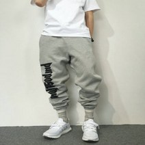 남성 트레이닝복 바지 하의 팬츠 PPDD PURPOSE TOUR 저스틴 비버 투어 추동 루즈핏 기모 트레이닝 니트 팬츠