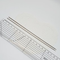 (퀼트나인) 대바늘 17.5cm 2종 인형바늘 이불바늘 쿠션바늘 바늘 손바늘 긴바늘, 대바늘B(가는)
