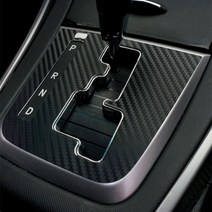 [럭키카] 아반떼MD 카본 기어 패널마스크 차량스티커 튜닝용품 인테리어 실내몰딩 튜닝스티커 카악세사리 자동차용품 새차 선물 드레스업 DIY 랩핑지, 1개, 필수옵션:유광블루카본