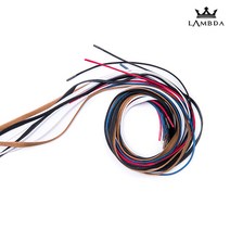 람다골프 골프화 슈레이스 신발끈 화이트 레드 블랙, 슈레이스[신발끈], 클래식 블랙:남성