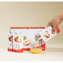 사과즙 캠핑음료 어린이 간편한 포장 100% 국내산 생과 착즙 살균, 60포, 100ml