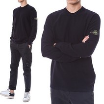 와펜패치 울 스트레치 라운트 니트/7715526A1 V0020