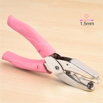 천공기 1.5MM/3MM/6MM 단일 구멍 펀치 도구 DIY 라운드 코너 커터 펀처 핸드 종이 Scrapbooking 테두리, 1, 03 1.5mm round