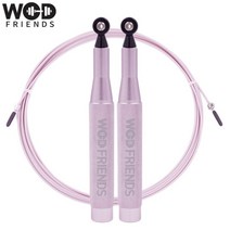 크로스핏 선수용 실내용 RPM 줄넘기 스피드로프 WFSR-PI, 핑크