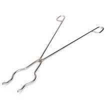 50cm 도가니 집게는 정제 구리 골드 금속 정제를위한 접시 홀더, 하나, 은