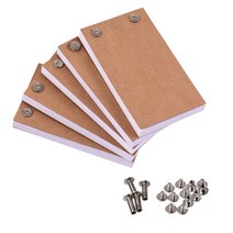 캘리그라피북 그림북 미니 소형노트 손글씨 300 시트가 빈 플립 북 키트 애니메이션 용지 Flipbook LED 트레이싱 라이트 패드 드로잉 스케치 바인딩 나사, [01] WHITE