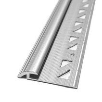 데코프로파일 알루미늄 재료분리대 마감재 코너 보호, 단일