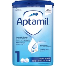 Aptamil 1단계 신생아용 분유 압타밀 영국분유직구 800g 1팩, 2개