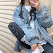 [예쁨시전] 여자 겨울 루즈핏 패딩 자켓