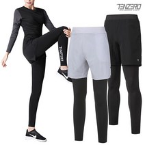 텐제로 만능스포츠복 반바지레깅스 테니스복 야구 농구 요가