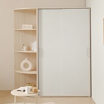 웰퍼니쳐 모브 댐핑 슬라이딩 옷장 1200 1600, 600코너장, 추가모듈