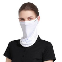 골프마스크 여자명품 스카프 골프패치 면마스크사이클링 스포츠 하이킹 Huting Golf Bandana 하프 페이스, 04 W