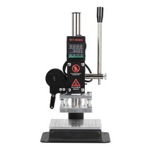 불박기 가죽공예용 소형 명함 불도장 금박기계 박인쇄, WT-90GS 소형 5x7cm브래킷+작업대포함