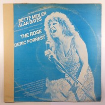 (중고LP)(빈티지 인테리어용 디피용) BETTE MIDLER/ ROSE/ 자켓 옆면 파손은 종이로 수선함/ 음반 상태 양호함/ 물세척
