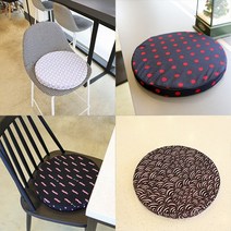 모노데코 푸딩 메모리폼 원형 쇼파 방석 14 Pattern