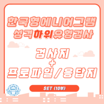 (SET) 한국형 에니어그램 성격하위유형검사(KEPSTI) 검사지 + 프로파일 세트