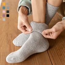 D143 따수미 울양말 2켤레세트 겨울 수면양말 보온 패션양말