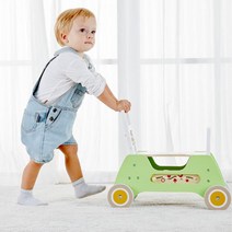 8개월아이 감각발달 걸음마보조기 선물용 아기밀대 육아템 IQ 밀대완구 아기장난감 장난감밀대