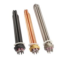 심야전기 온수보일러 사각히터 봉히터 1.52인치 3kw, DN50 250mm 380V6kw