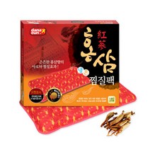홍삼 찜질팩 다용도 사각 냉온찜질팩 냉온팩 핫백 핫팩 콜드팩 찜질 목 어깨 허리 무릎 찜질기, 홍삼 찜질팩 다용도 사각 냉온찜