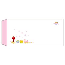 [동화오피스] 가꿈 칼라 소봉투 50매 / 어린이집 유치원 편지봉투, 1개, 분홍