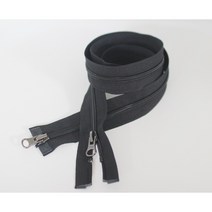 나일론 지퍼 투웨이 블랙 36인치