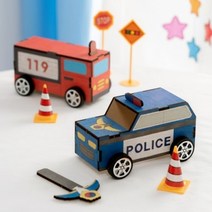 기타 자석 자동차 만들기, 경찰차 UDPWD0841, 경찰차 UDPWD0841