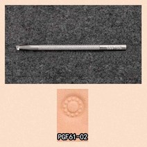 가죽 인쇄 도구 합금 안장 조각 수제 가죽 공예 diy 펀치 스탬프 금속 가죽 스탬핑 안장 만들기 1pcs, pgf61-02