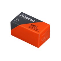 도루코 단면도 10날 면도날 PROCUT 단면