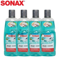 소낙스 세차샴푸 오션프레쉬-1L 4개+금액별사은품 카워시 자동차샴푸 카샴푸 세정제 캉가루 맥과이어스 카와시