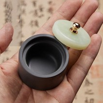 작은 크기 중국 연의 Tai Inkstone Inkslab 서예 잉크 스틱 스톤 회화 연구 용품 4.6x3x2 cm