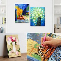 UPS203072 *디아코니아* [123마켓] H 오키드문 보석십자수/액자형 명화 큐빅 비즈 십자수 공예 비즈자수 픽스아트 취미 그림그리기, DG 04, 1