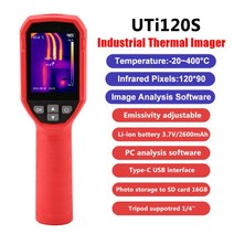 열화상카메라 적외선 감지 배관 누수 탐지기 측온기 고감도 야간 투시경 산업 해상도 x, uti120s, 협력사