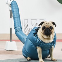 강아지털말리는옷 자동 중형 대형 드라이룸 건조 가정용, M 길이 65CM